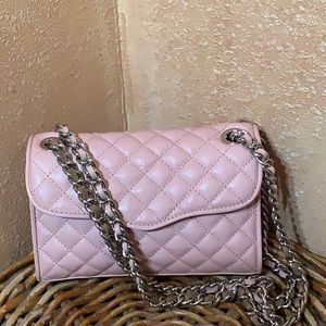 Rebecca Minkoff Mini Quilted Affair Pink Bag/ Crossbody